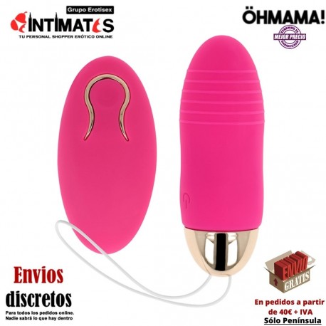 Huevo vibrador con 10 modos y control remoto · Öhmama!, que puedes adquirir en intimates.es "Tu Personal Shopper Erótico"