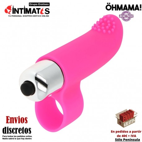 Potente dedal texturado 80mm · Öhmama!, que puedes adquirir en intimates.es "Tu Personal Shopper Erótico"
