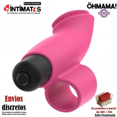 Potente dedal texturado 89mm · Öhmama!, que puedes adquirir en intimates.es "Tu Personal Shopper Erótico"