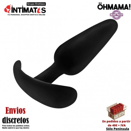 Plug anal de silicona con asa - 98mm · Öhmama!, que puedes adquirir en intimates.es "Tu Personal Shopper Erótico"