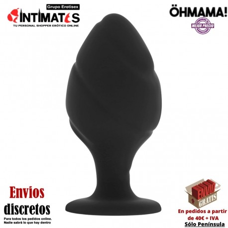 Plug anal de silicona - 90mm · Öhmama!, que puedes adquirir en intimates.es "Tu Personal Shopper Erótico"