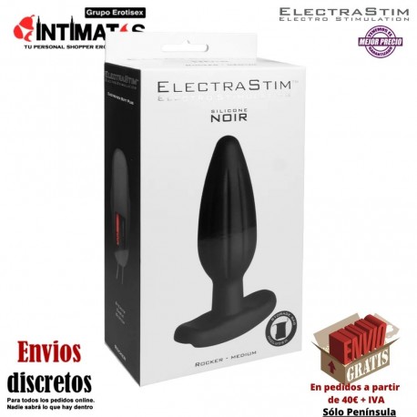 Rocker - Mediano · Plug anal de silicona · Electrastim, que puedes adquirir en intimates.es "Tu Personal Shopper Erótico"