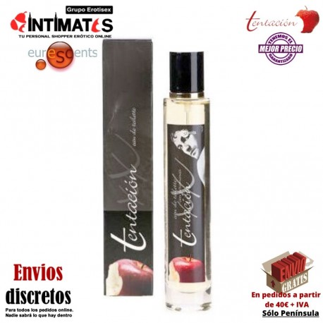 Tentación XX · Perfume de feromonas ♀ · Eurocents, que puedes adquirir en intimates.es "Tu Personal Shopper Erótico"