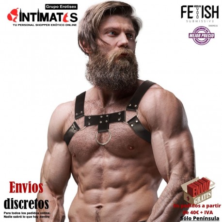Attitude Pecho Harness · Arnés ecopiel hombre · Fetish Submissive, que puedes adquirir en intimates.es "Tu Personal Shopper Erótico"