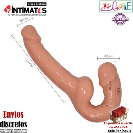 Ultra Passionate Harness · Consolador de dos extremos · Baile, que puedes adquirir en intimates.es "Tu Personal Shopper Erótico"