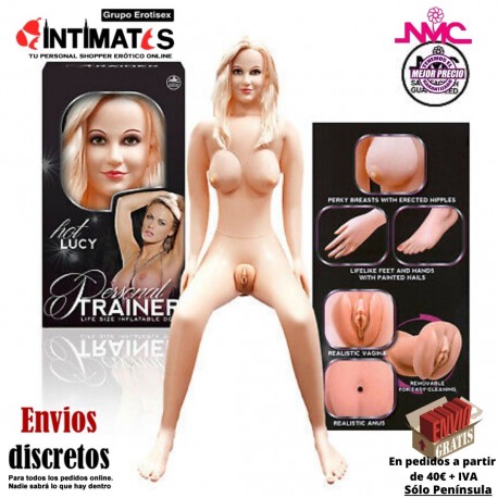 Hot Lucy Personal Trainer · Muñeca 3D hiperrealista con vibración · Nanma, que puedes adquirir en intimates.es "Tu Personal Shopper Erótico"