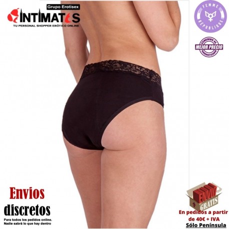 Daily + · Braguita menstrual · Femme République, que puedes adquirir en intimates.es "Tu Personal Shopper Erótico"