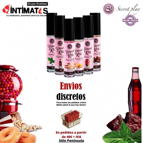 Lip Gloss · Brillo labial con ondas de vibración · Secret Play, que puedes adquirir en intimates.es "Tu Personal Shopper Erótico"