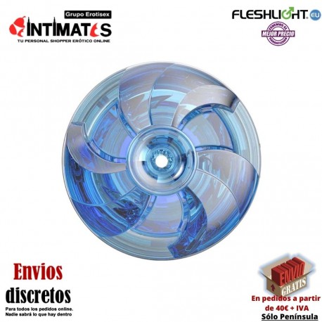 Turbo Thrust™ Blue Ice · Máxima expresión de sexo oral · Fleshlight, que puedes adquirir en intimates.es "Tu Personal Shopper Erótico"