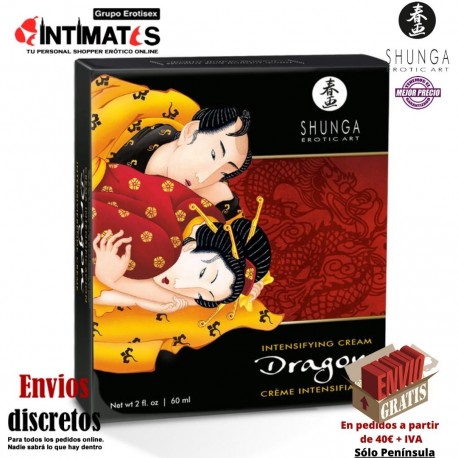 Dragon™ · Crema para antes del coito · Shunga, que puedes adquirir en intimates.es "Tu Personal Shopper Erótico"