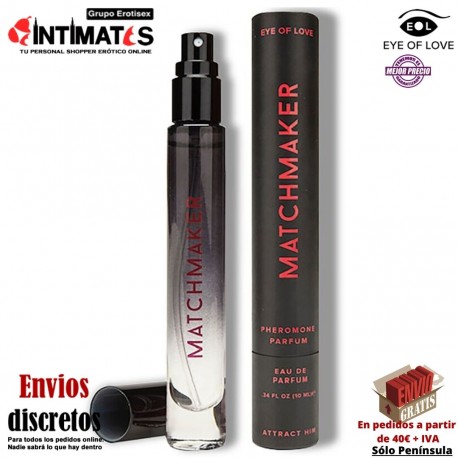 Matchmarker Black Diamond · Perfume con feromonas LGTB para atraer a ellos · Eye of Love, que puedes adquirir en intimates.es "Tu Personal Shopper Erótico"