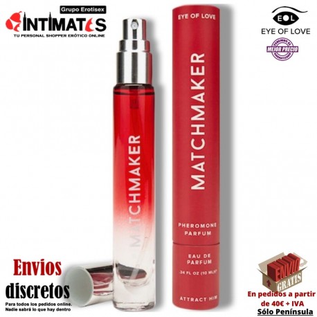 Matchmarker Red Diamond · Perfume con feromonas para atraer a el · Eye of Love, que puedes adquirir en intimates.es "Tu Personal Shopper Erótico"