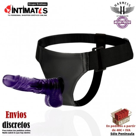 Robert · Arnés con pene realístico 150mm · Harness Attraction, que puedes adquirir en intimates.es "Tu Personal Shopper Erótico"