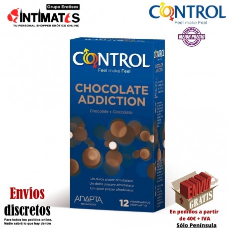 Chocolate Adicction · 12 Preservativos · Control