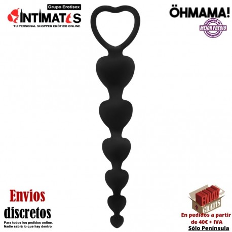 Cadena anal de corazones con 180mm · ÖhMama, que puedes adquirir en intimates.es "Tu Personal Shopper Erótico"
