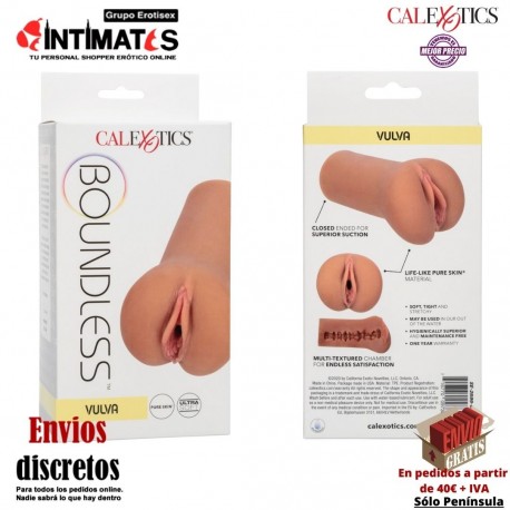 Boundless™ · Masturbador vagina · CalExotics, que puedes adquirir en intimates.es "Tu Personal Shopper Erótico"