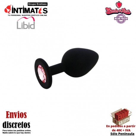 Joyas · Plug anal mediano - Negro · Candy & Lust, que puedes adquirir en intimates.es "Tu Personal Shopper Erótico"