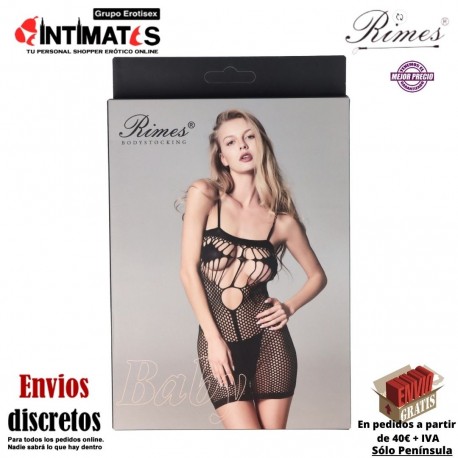 No. 7146 · Body Stocking negro · Rimes®, que puedes adquirir en intimates.es "Tu Personal Shopper Erótico"