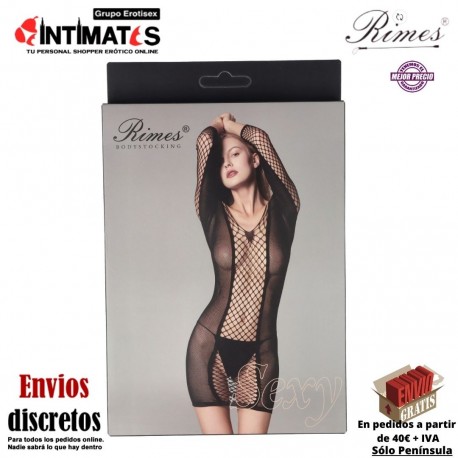 No. 7147 · Body Stocking negro · Rimes®, que puedes adquirir en intimates.es "Tu Personal Shopper Erótico"