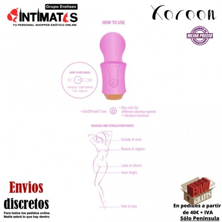 The Traveller Wand · Estimulador masajeador corporal · Xocoon, que puedes adquirir en intimates.es "Tu Personal Shopper Erótico"