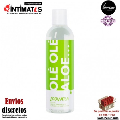 Olé Olé · Lubricante a base de agua 250ml ·Loovara, que puedes adquirir en intimates.es "Tu Personal Shopper Erótico"