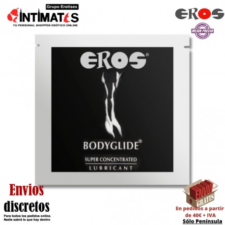 Bodyglide ♂ · Lubricante súper concentrado 2 ml · Eros, que puedes adquirir en intimates.es "Tu Personal Shopper Erótico"