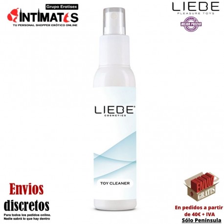 Toy Cleaner 100ml · Spray higiénico desinfectante · Liebe, que puedes adquirir en intimates.es "Tu Personal Shopper Erótico"