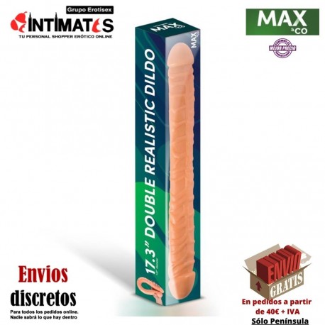 Trent · Consolador con dos puntas - ←440mm→ x ø 40 mm · Max & Co, que puedes adquirir en intimates.es "Tu Personal Shopper Erótico"