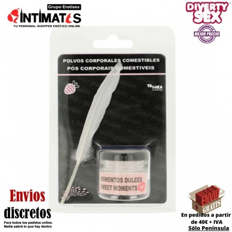 Polvos corporales comestibles · Diverty Sex, que puedes adquirir en intimates.es "Tu Personal Shopper Erótico"