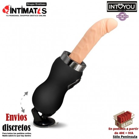 Sex Machine · Pensada y creada por y para el placer · Intoyou, que puedes adquirir en intimates.es "Tu Personal Shopper Erótico"