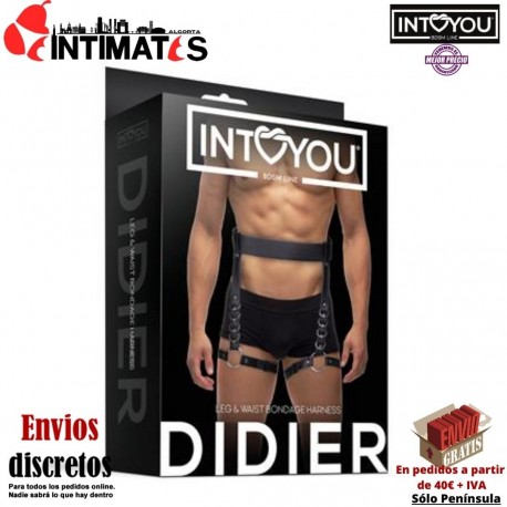 Didier · Arnés ajustable para piernas y cintura · Intoyou, que puedes adquirir en intimates.es "Tu Personal Shopper Erótico"
