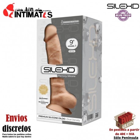 Model 9 · Dual Density Premium Silicone Dildo - Flesh · Silex, que puedes adquirir en intimates.es "Tu Personal Shopper Erótico"