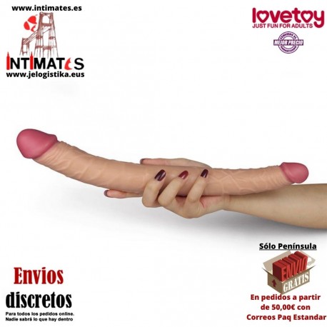 Lady-Killer · Consolador realista de dos puntas 365mm · Lovetoy