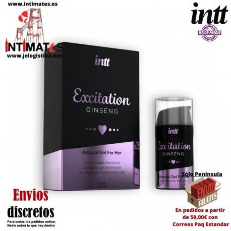 Excitation Ginseg · Gel excitante femenino · intt
