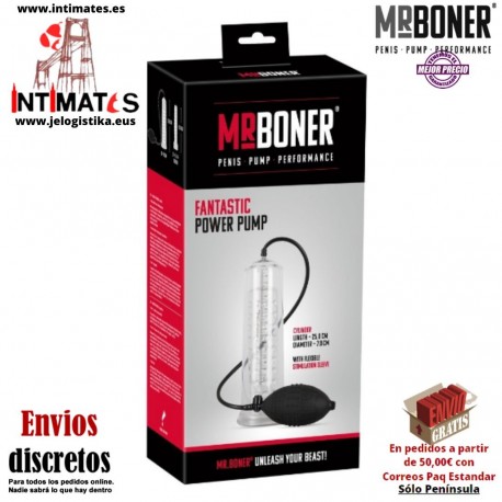 Fantastic Power Pump · Bomba de erección · Mr. Boner®