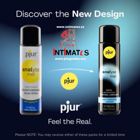 Analyse me! · Lubricante a base de agua para un sexo anal confortable · pjur®