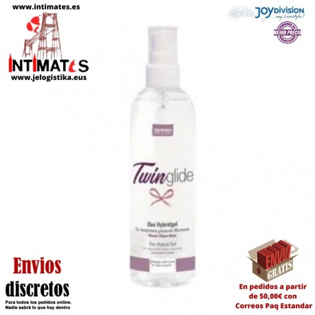 TWINglide · Gel Lubricante Híbrido 100ml · JoyDivision