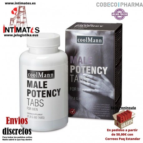 Male Potency Tabs ♂ · Mejora el rendimiento sexual · CoolMann