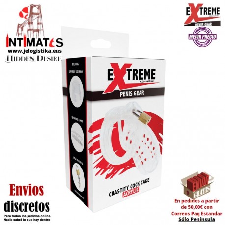 Acrylic · Jaula de Castidad · Extreme by Hidden Desire