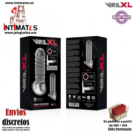 V15 Funda de Silicona · Añade hasta un 30% · VirilXL