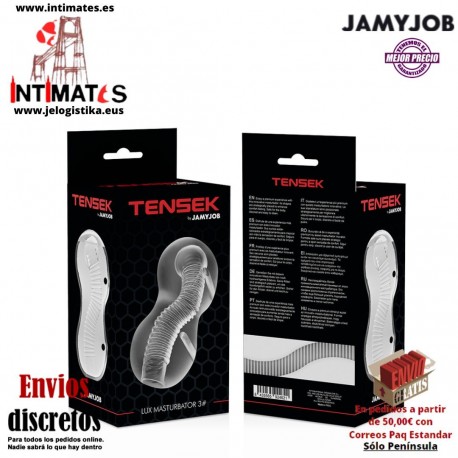 Tensek 3 · Masturbador masculino transparente · Jamyjob