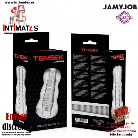 Tensek 1 · Masturbador masculino transparente · Jamyjob