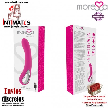 Nelson · Vibrador discreto y potente · Moressa