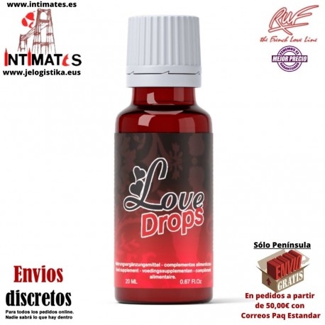 Love Drops · Estimulante sexual para parejas · Ruf