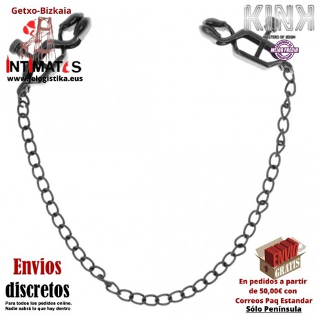 Pinzas para los pezones con cadena · Kink