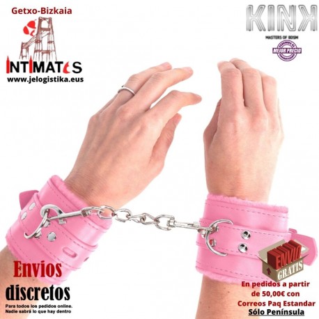 Muñequeras rosas forradas · Kink