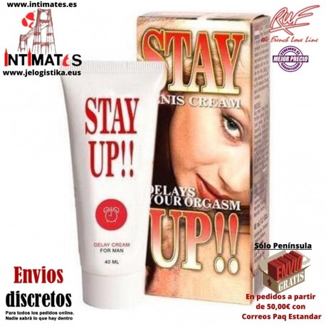 Stay Up!! 40ml · Crema retardante · Ruf