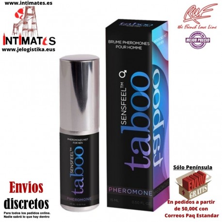 Taboo Sensfeel 15ml · Perfume con feromonas ♂ · Ruf