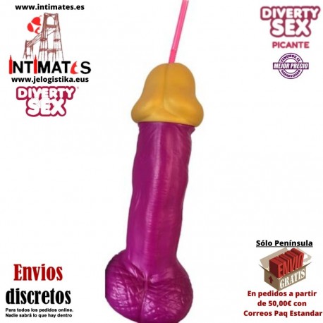 Plastic Peniss Glass · vaso con forma de polla! · Diverty Sex