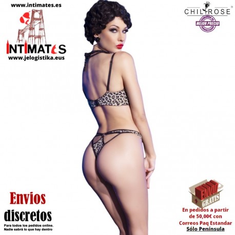 CR-4727 · Bikini con estampado leopardo · Chilirose
